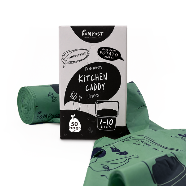 Compostable Kitchen Caddy Liners