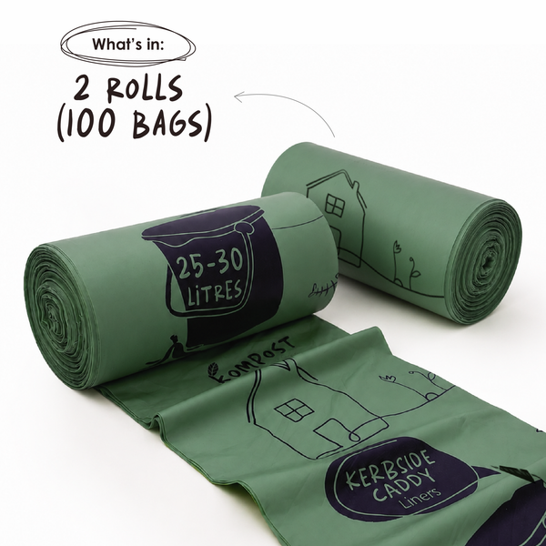 Compostable Kerb Food Waste Caddy Liners