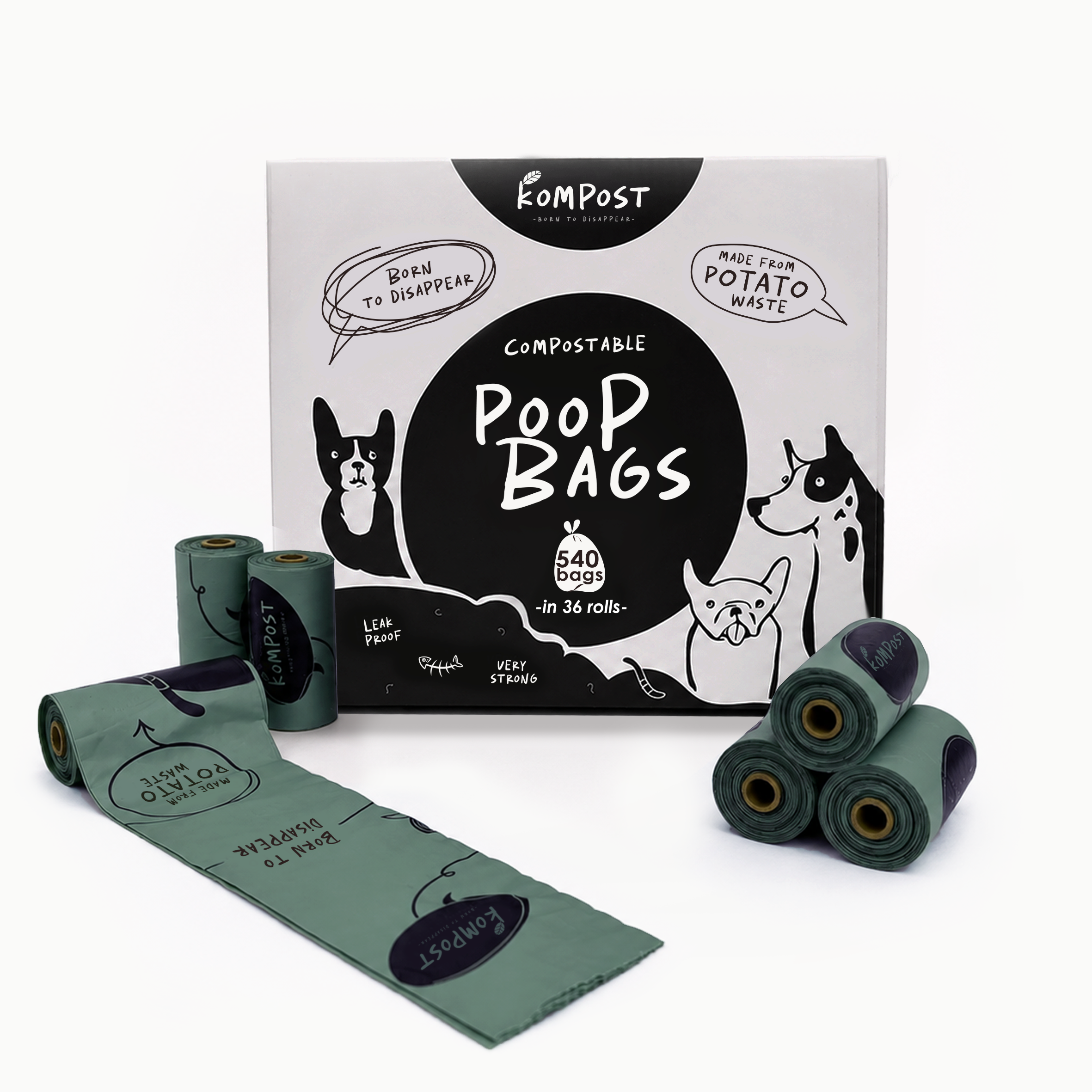 Compostable Dog Waste Bags