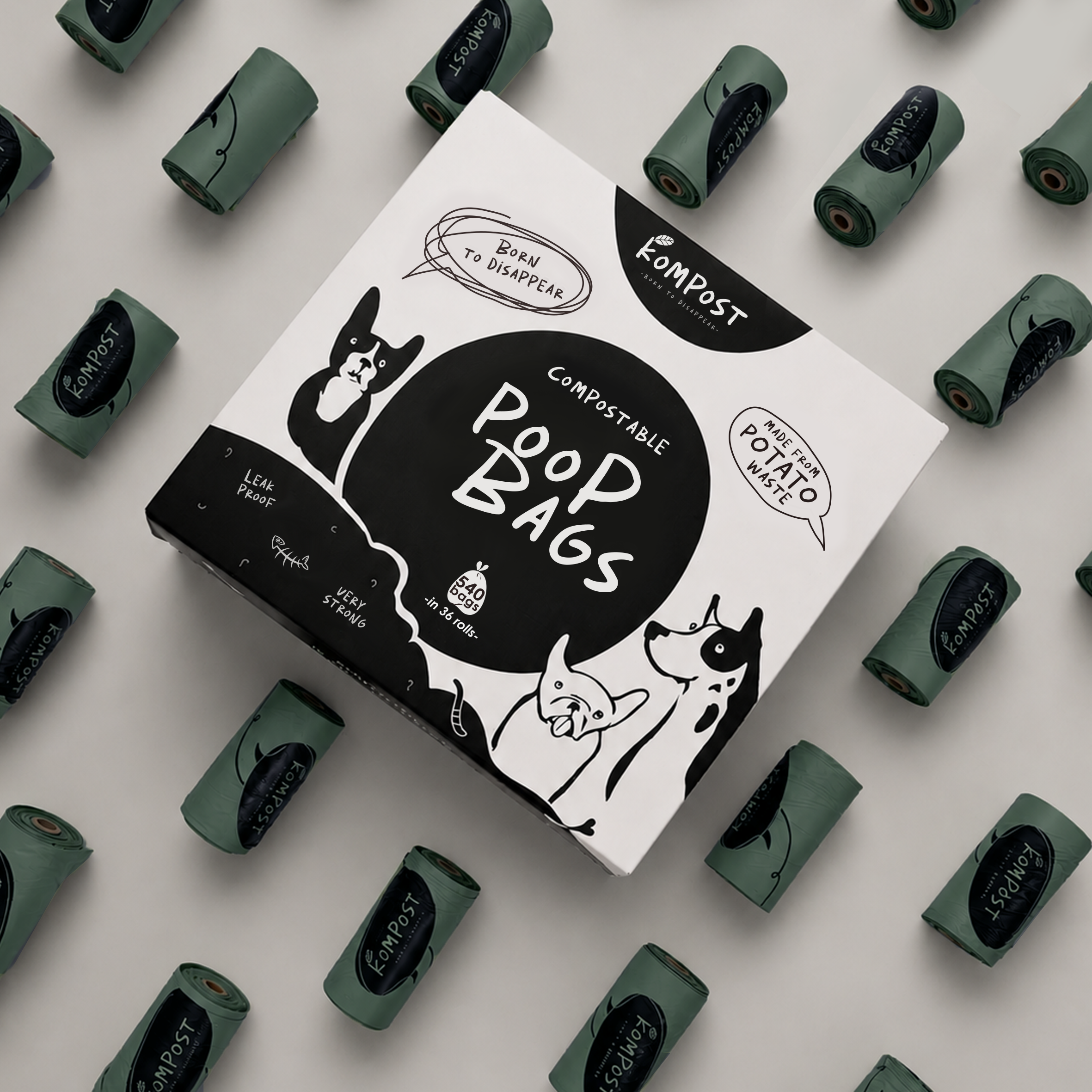 Compostable Dog Waste Bags